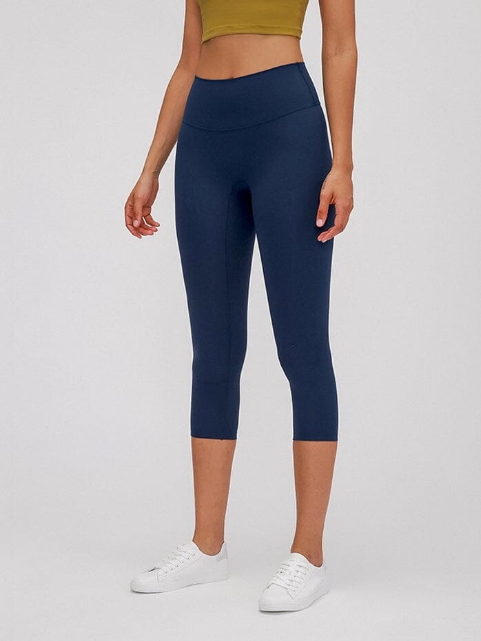 Legging Sport Capri Taille Haute Leggings Helanke-Srbija.com XS Bleu nuit 