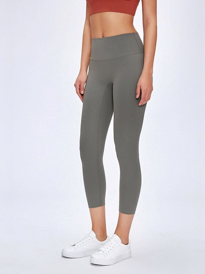 Legging Sport Capri Taille Haute Leggings Helanke-Srbija.com XS Gris 