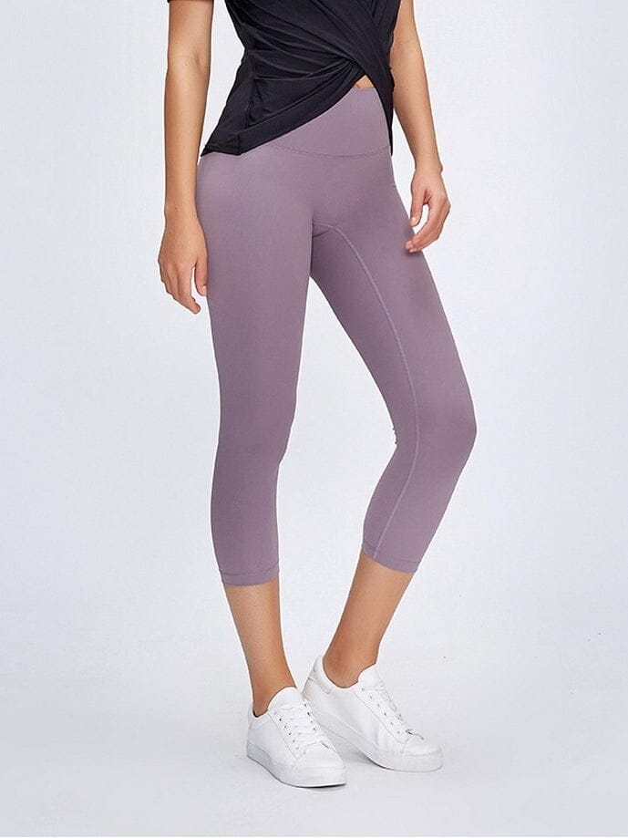 Legging Sport Capri Taille Haute Leggings Helanke-Srbija.com XS Lila 