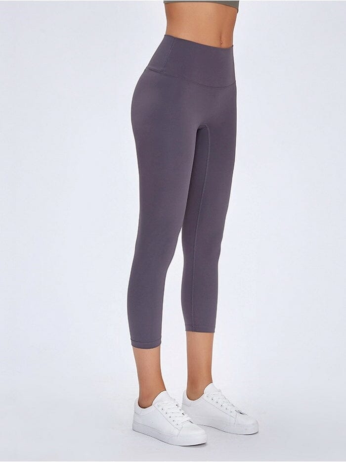 Legging Sport Capri Taille Haute Leggings Helanke-Srbija.com XS Lotus gris 