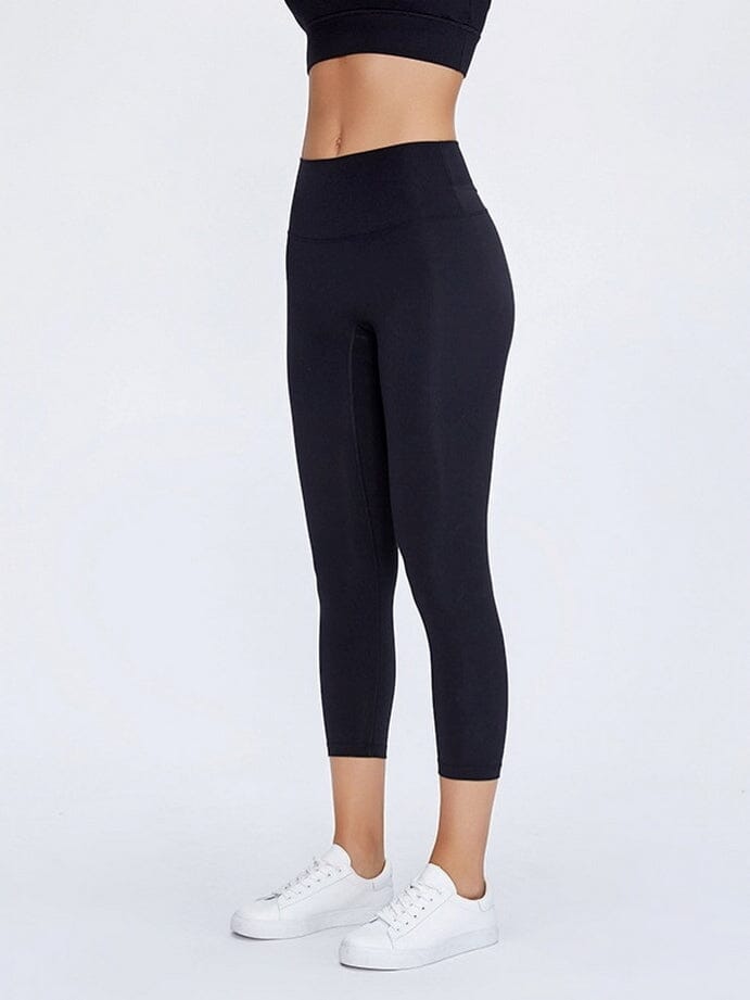 Legging Sport Capri Taille Haute Leggings Helanke-Srbija.com XS Noir 