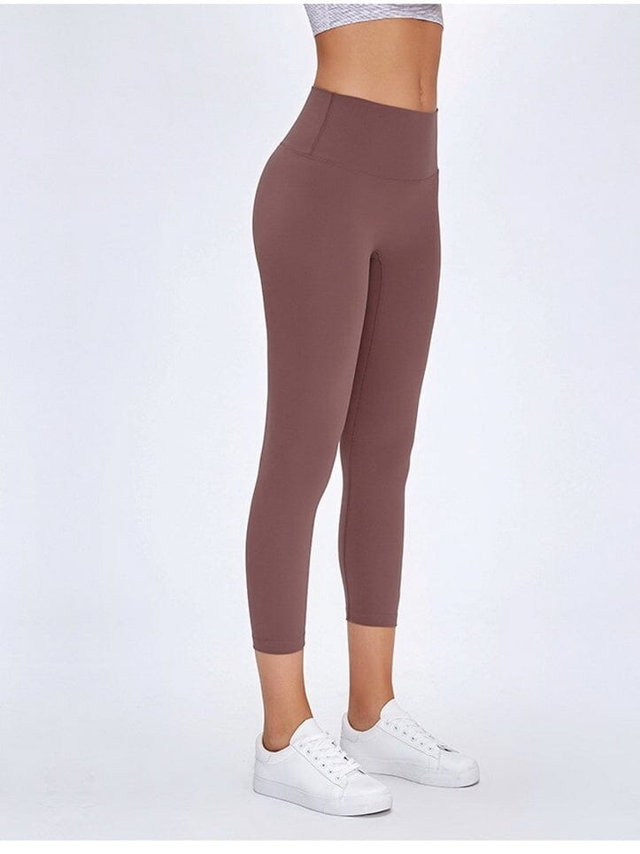 Legging Sport Capri Taille Haute Leggings Helanke-Srbija.com XS Violet 