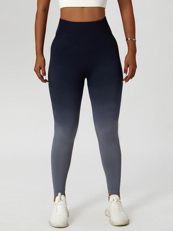 Legging Sport Coloré Dégradé Push Up Helanke-Srbija.com sa Noir/Gris 