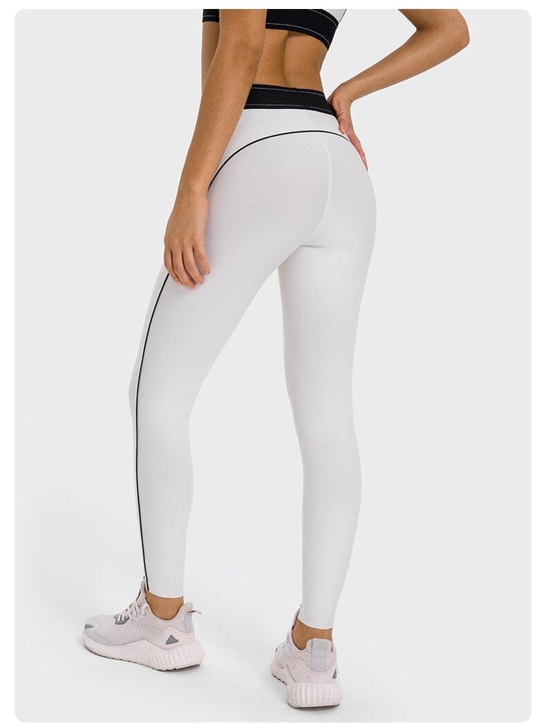 Korkeavyötäröiset Leggingsit Modernille Naiselle