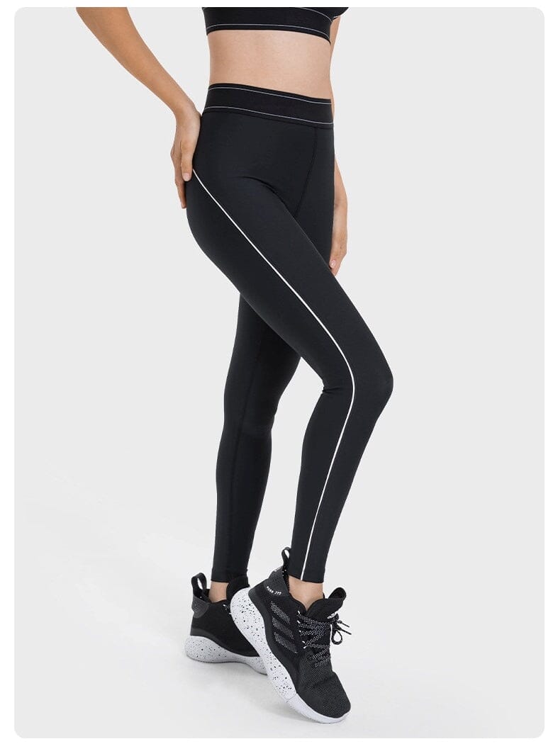 Legging Sport Compression - OlyFit Leggings Helanke-Srbija.com XS Noir 