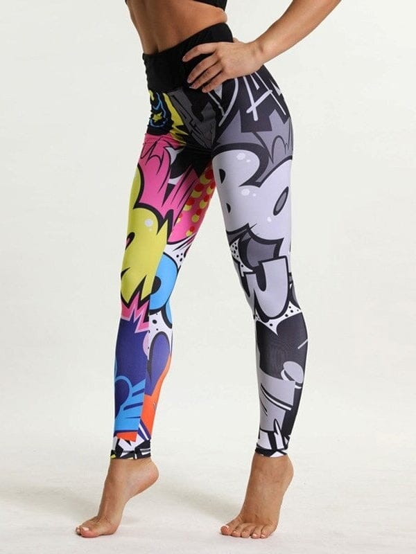 Legging Sport Dessin Pop Art Leggings Helanke-Srbija.com : Legging Femme | Vêtements de Sport sa 
