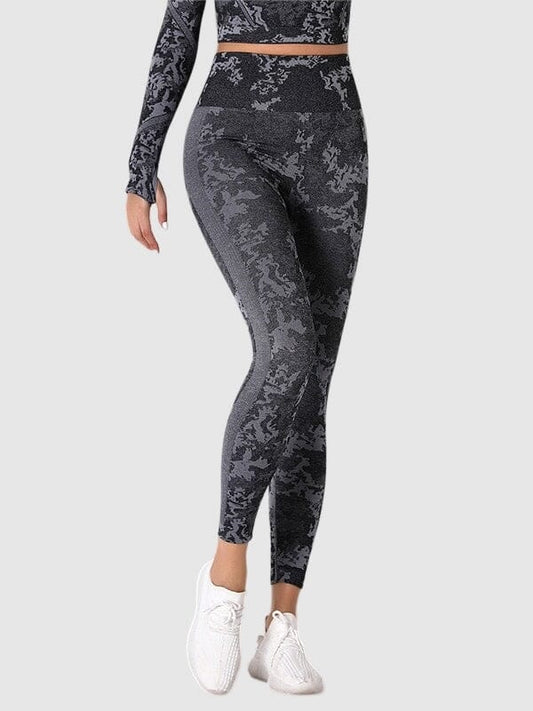 Legging Sport Effet Amincissant Sans Couture (Push Up) Leggings Helanke-Srbija.com sa Gris 