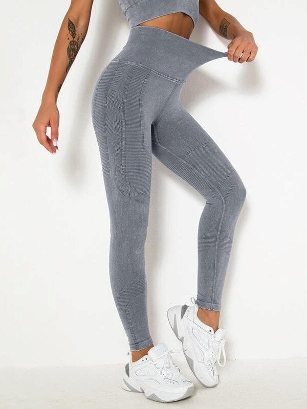 Legging Sport Effet Jean Leggings Helanke-Srbija.com : Legging Femme | Vêtements de Sport sa Gris 