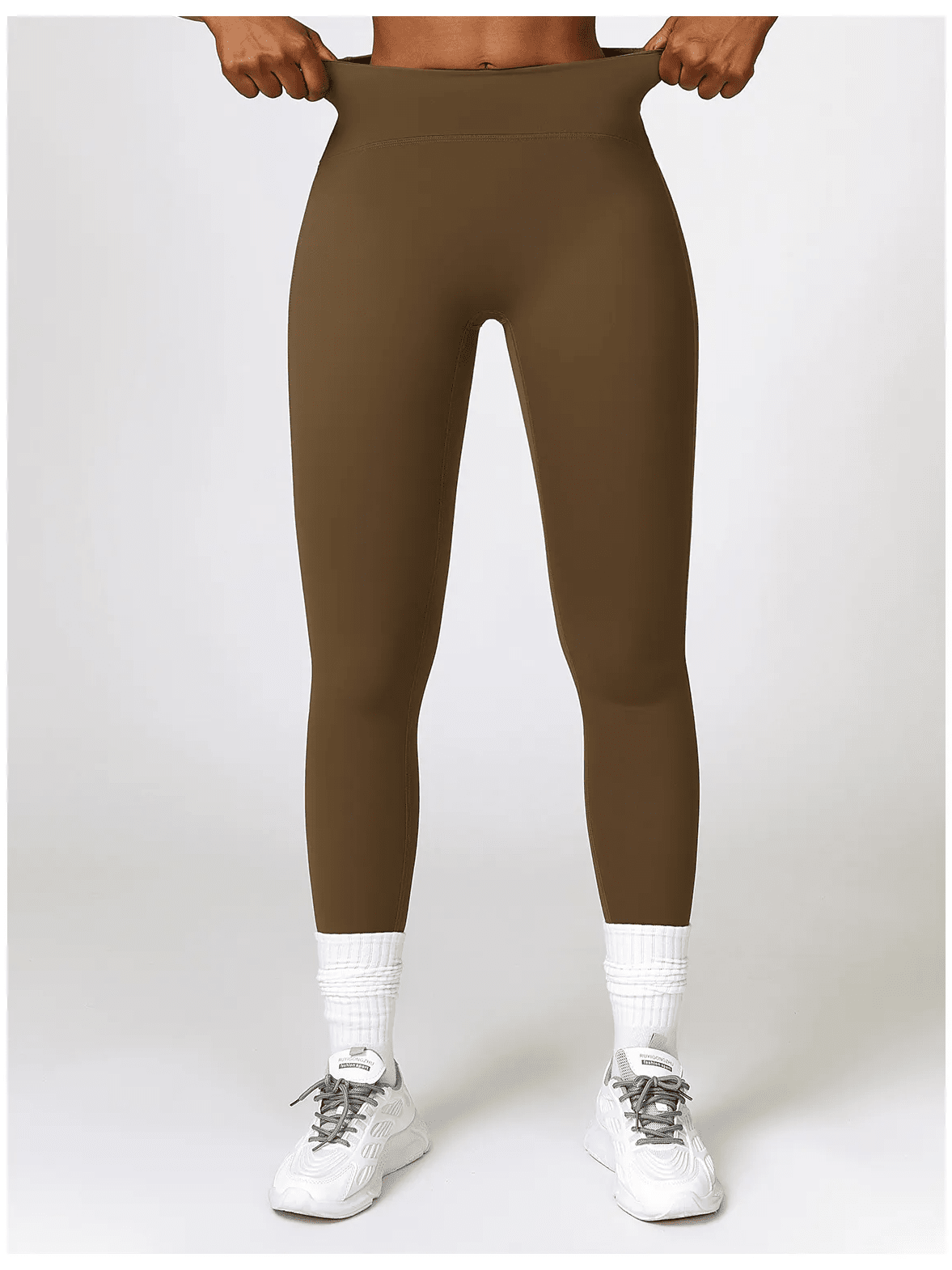 Legging Sport Gainant Taille Haute Leggings Helanke-Srbija.com sa Camel 
