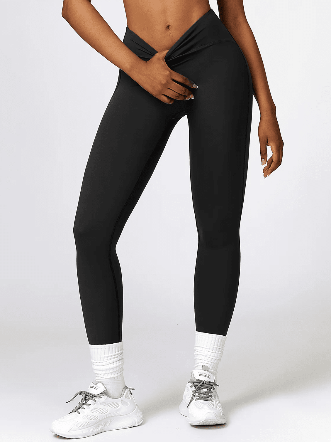 Legging Sport Gainant Taille Haute Leggings Helanke-Srbija.com sa Noir 