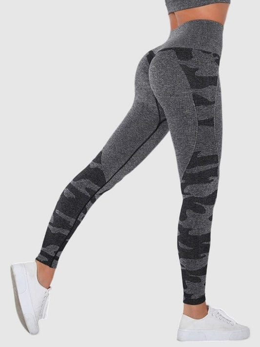 Legging Sport Imprimé Camouflage Sans Couture Leggings Helanke-Srbija.com : Legging Femme | Vêtements de Sport sa Noir 