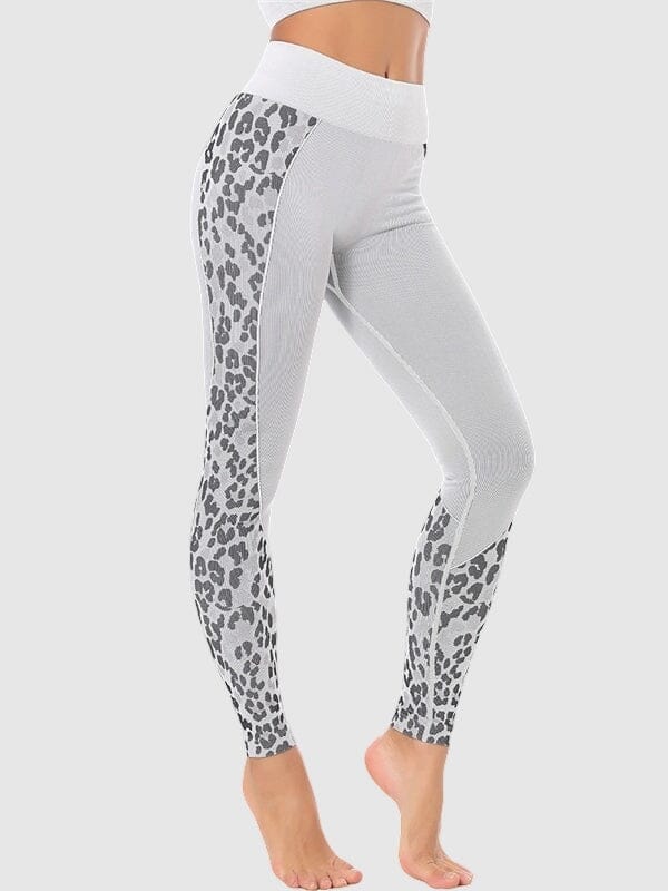 Legging Sport Léopard Sans Couture Helanke-Srbija.com : Legging Femme | Vêtements de Sport sa Gris 