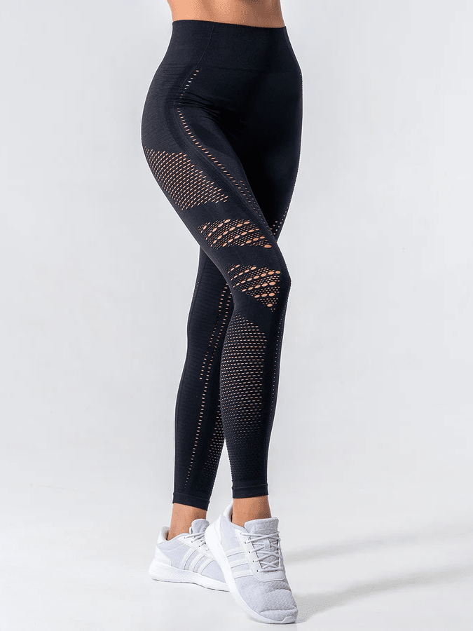 Legging Sport Maille Sans Couture Leggings Helanke-Srbija.com : Legging Femme | Vêtements de Sport sa Noir 