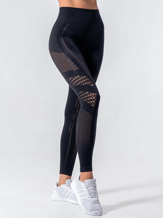 Legging Sport Maille Sans Couture Leggings Helanke-Srbija.com : Legging Femme | Vêtements de Sport sa Noir 