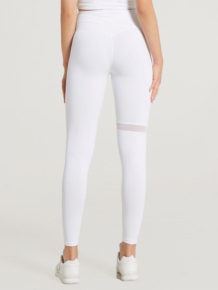 Legging Sport Maille Transparente Leggings Helanke-Srbija.com sa Blanc 