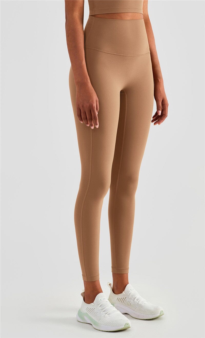 Legging Sport Poche Ceinture Leggings Helanke-Srbija.com sa Café 