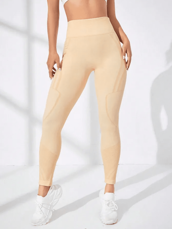 Legging Sport Sans Couture - Anaëlle Leggings Helanke-Srbija.com sa Beige 