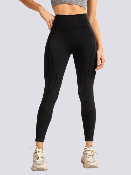Legging Sport Sans Couture - Anaëlle Leggings Helanke-Srbija.com sa Noir 