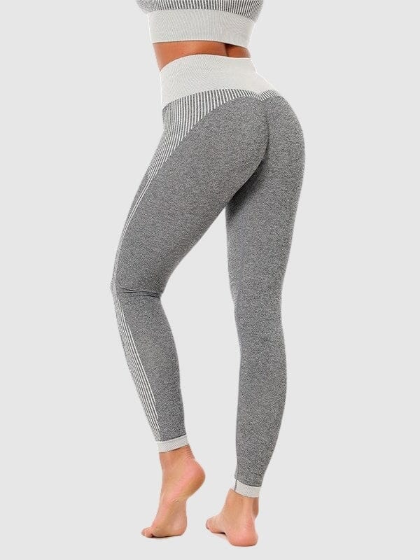 Legging Sport Sans Couture Fitness Helanke-Srbija.com : Legging Femme | Vêtements de Sport sa Gris 