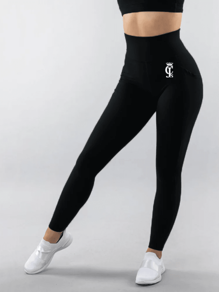 Legging Sport Taille Haute - JCS Sports Leggings Helanke-Srbija.com sa Noir 