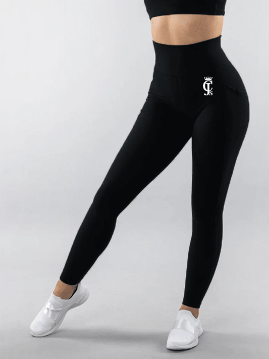 Legging Sport Taille Haute - JCS Sports Leggings Helanke-Srbija.com sa Noir 
