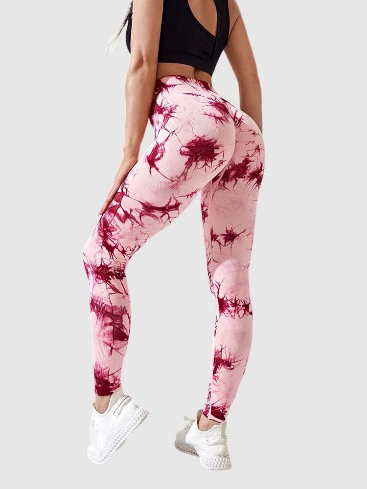 Legging Sport Teinté Push Up Sans Couture Helanke-Srbija.com XS Bordeaux 