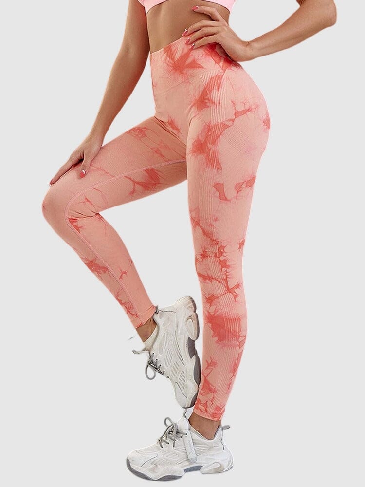 Legging Sport Teinté Push Up Sans Couture Helanke-Srbija.com XS Orange 