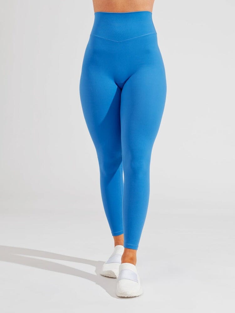 Legging Sport Ventre Plat Taille Haute - Buffbunny Leggings Helanke-Srbija.com XXS Bleu 