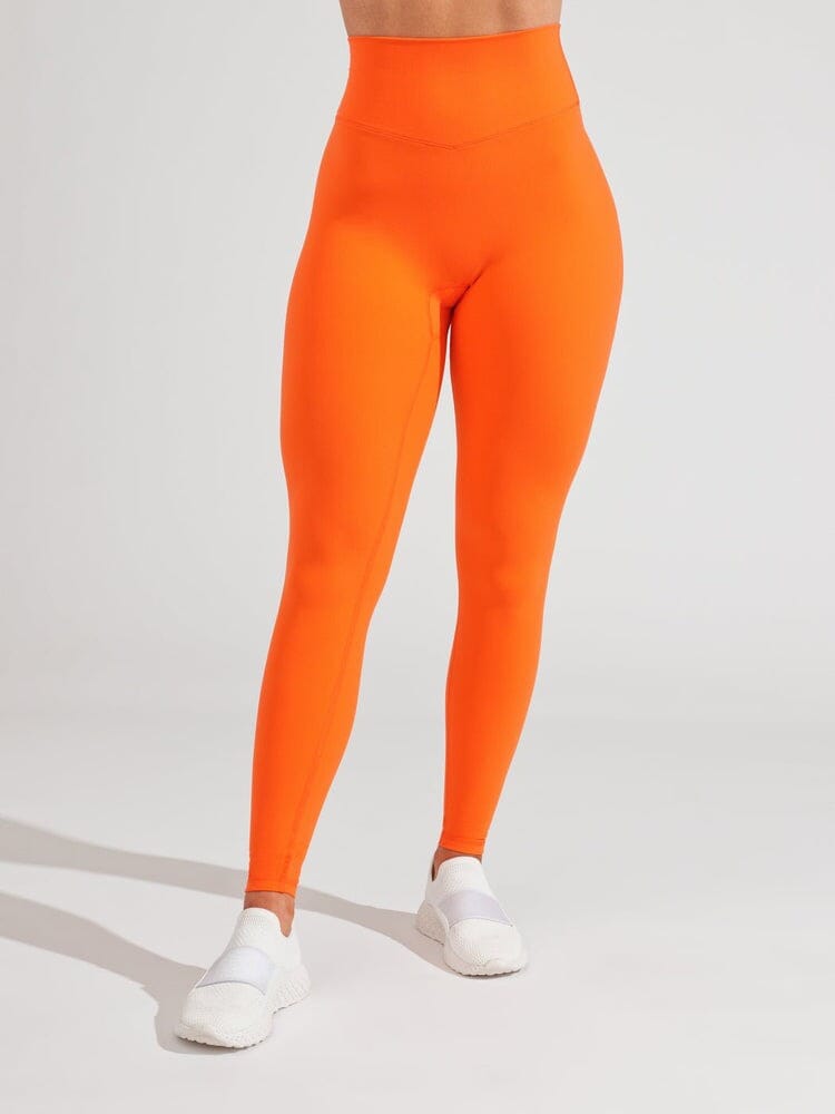 Legging Sport Ventre Plat Taille Haute - Buffbunny Leggings Helanke-Srbija.com XXS Orange 