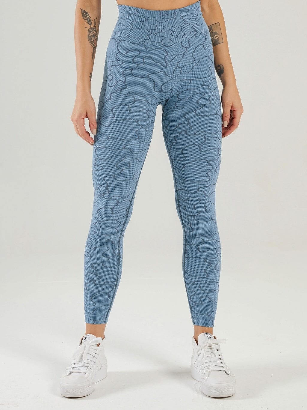 Legging Taille Haute Sans Couture Sport - Esperanza Helanke-Srbija.com sa Bleu 