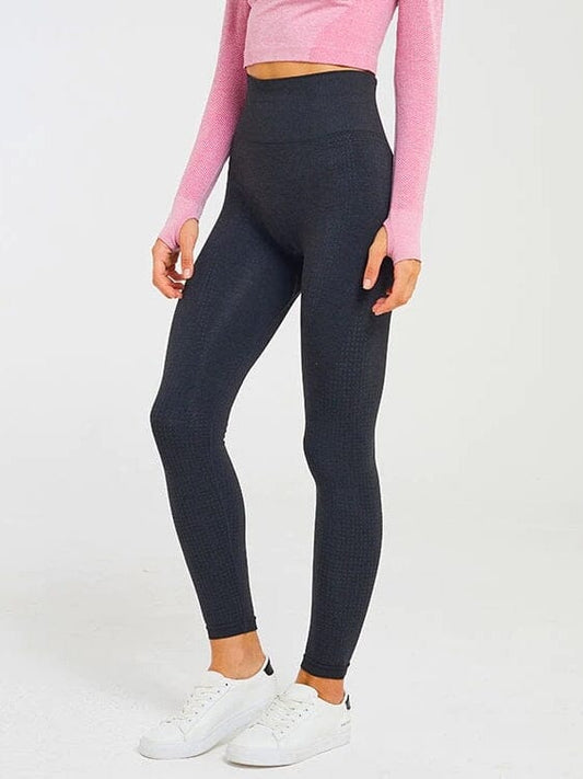 Legging Taille Haute Sport - Ultima Leggings Helanke-Srbija.com sa Noir 