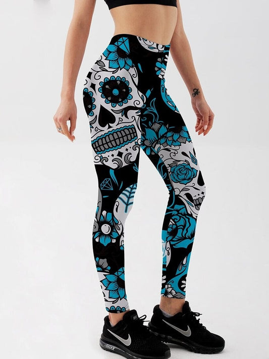 Legging Tête de Mort Mexicaine Helanke-Srbija.com : Legging Femme | Vêtements de Sport sa 