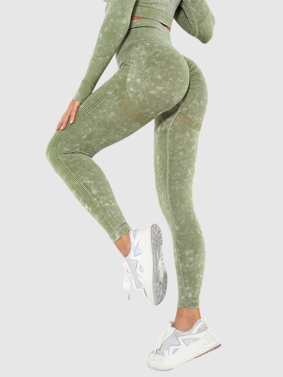 Legging Ventre Plat Push Up Sport Helanke-Srbija.com sa Kaki 