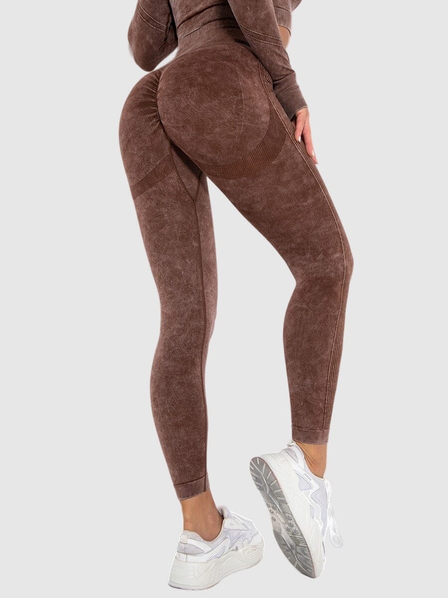 Legging Ventre Plat Push Up Sport Helanke-Srbija.com sa Marron 