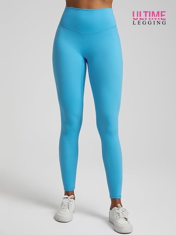 Legging Ventre Plat Taille Haute - Ultime-Legging Leggings Ultime-Legging sa Bleu ciel 