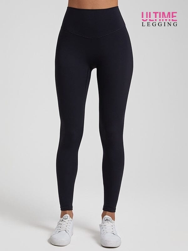 Legging Ventre Plat Taille Haute - Ultime-Legging Leggings Ultime-Legging sa Noir 