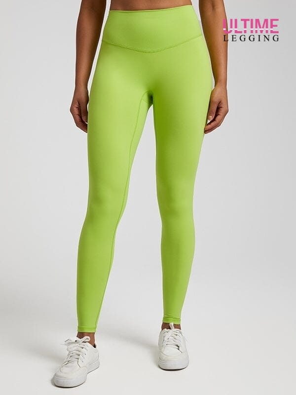 Legging Ventre Plat Taille Haute - Ultime-Legging Leggings Ultime-Legging sa Vert 