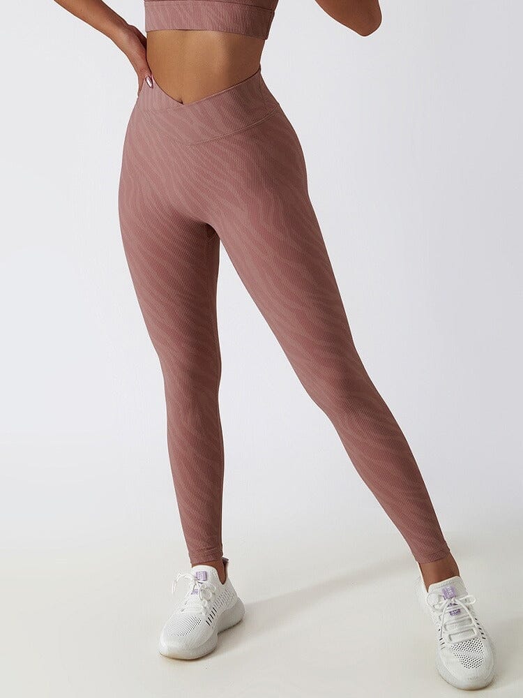 Legging Zèbre Imprimé Sans Couture Leggings Helanke-Srbija.com sa Rose 