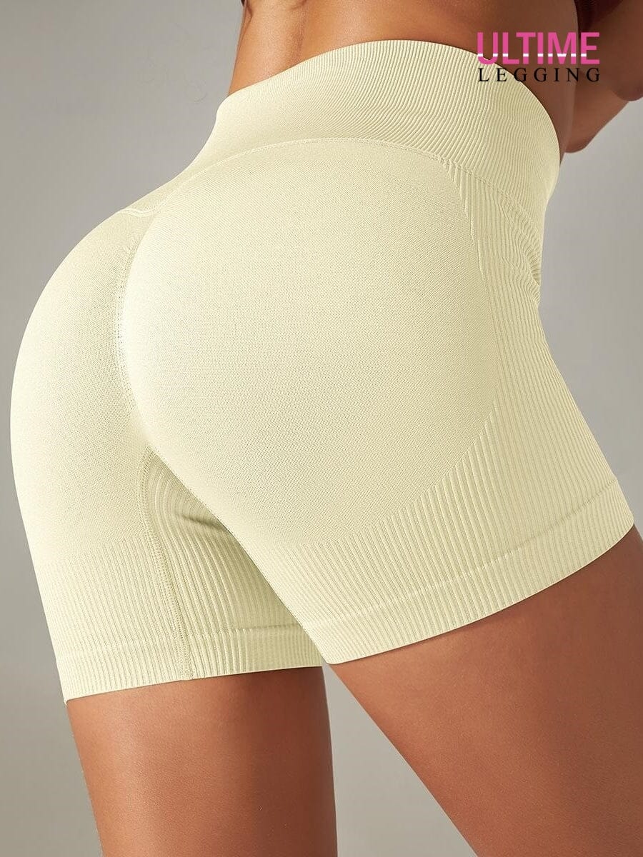 Short Gym Push Up - Ultime-Legging Shorts Helanke-Srbija.com sa Beige 