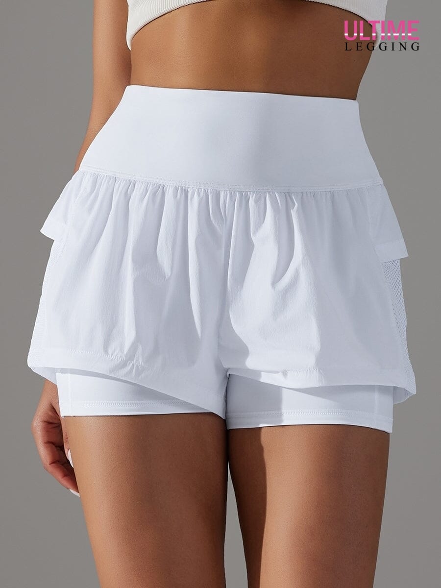 Short Running Poche - Ultime-Legging Shorts Helanke-Srbija.com XS Blanc 