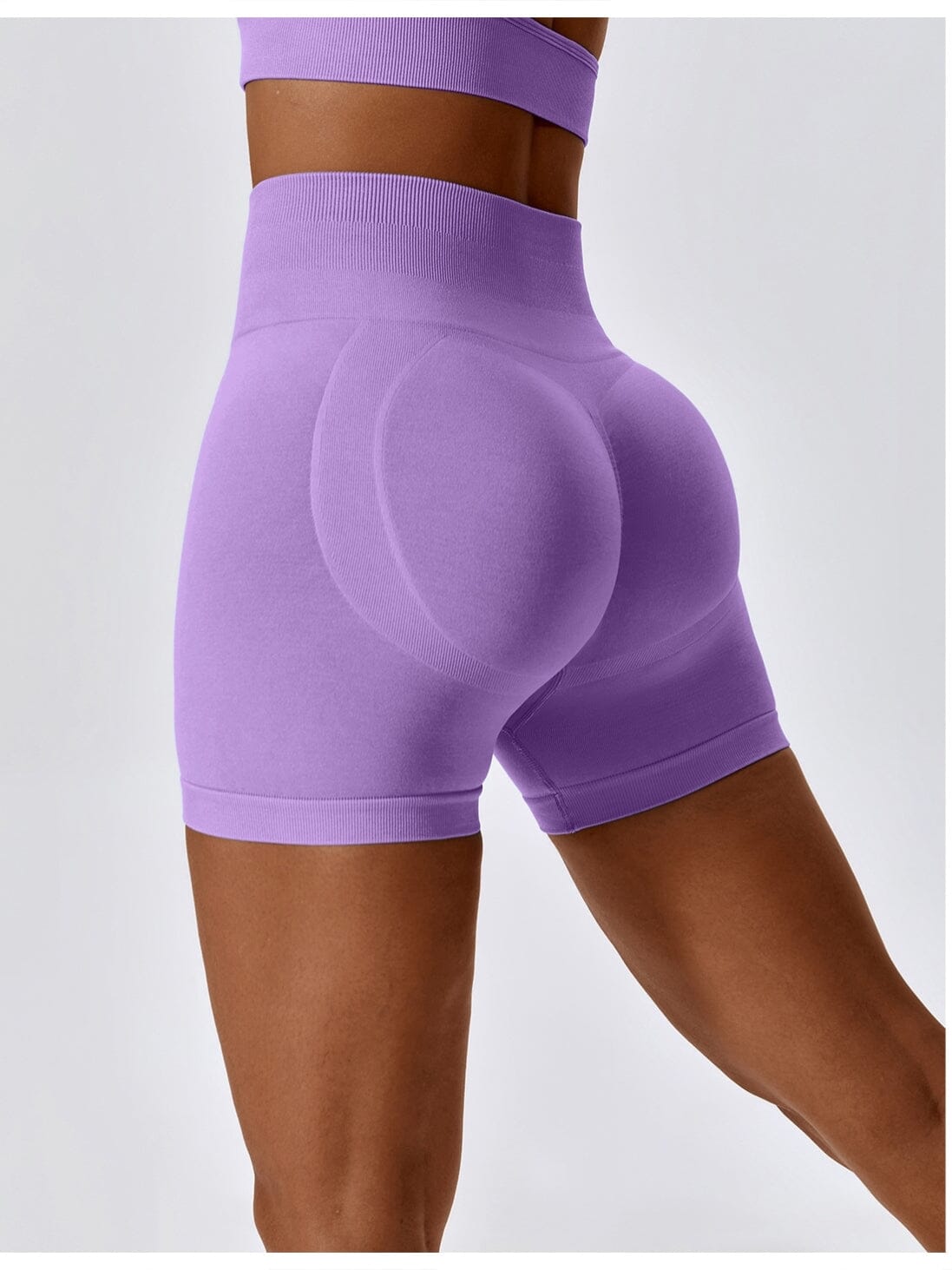 Short Sans Couture Moulant Sport (Push Up) Shorts Helanke-Srbija.com sa Violet 