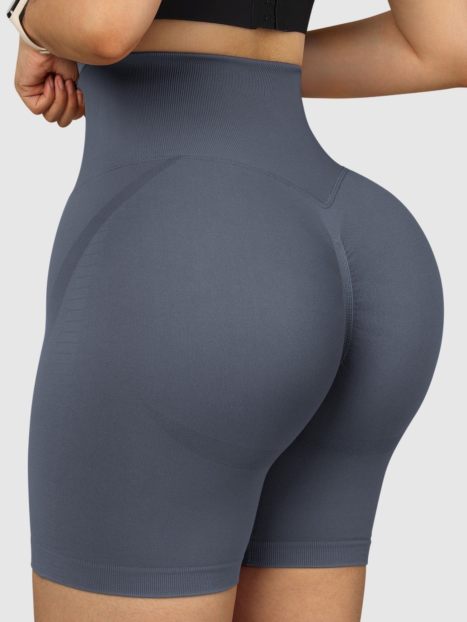 Short Sport Amincissant Push Up Shorts Helanke-Srbija.com sa Bleu grisé 