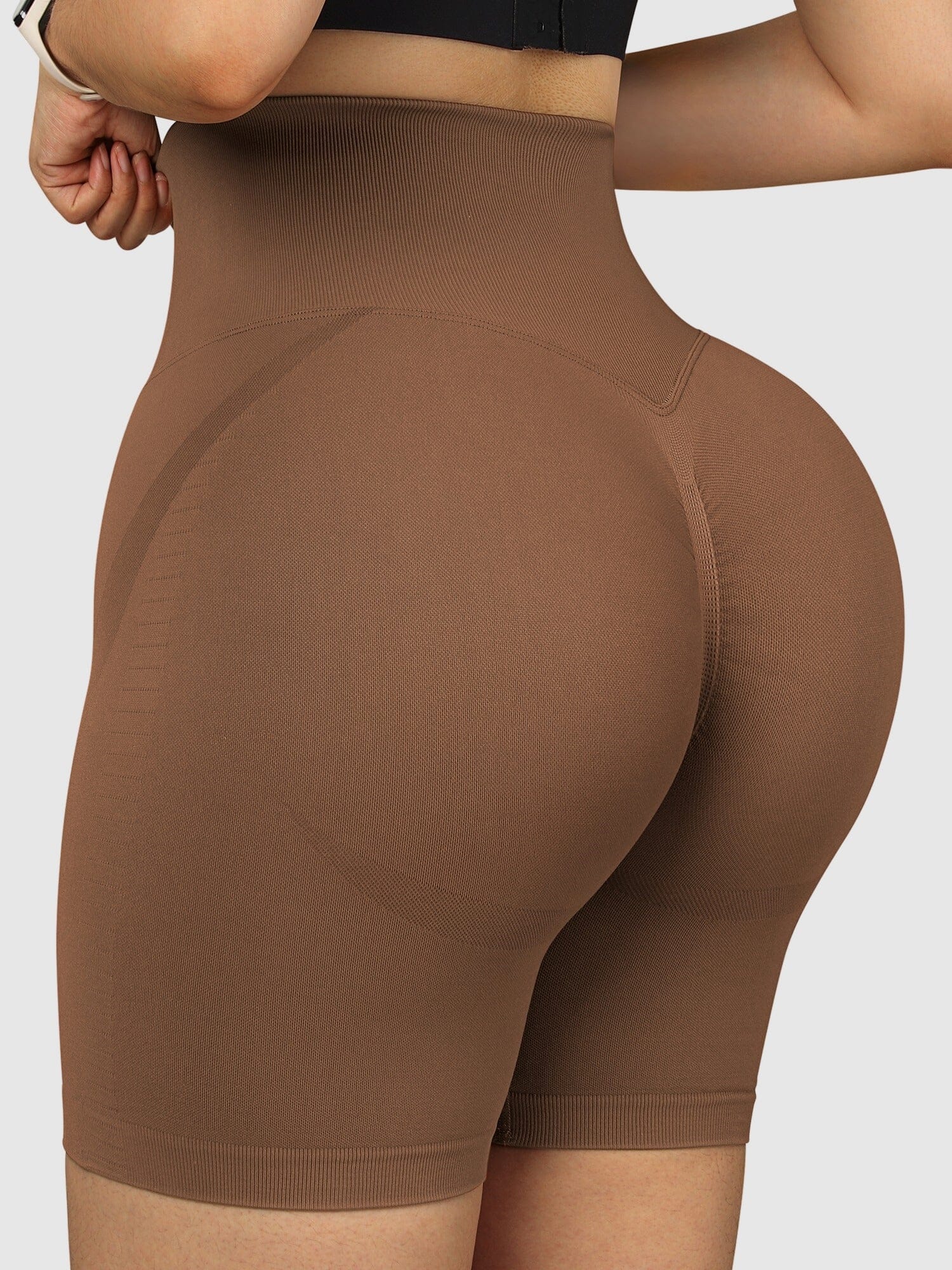 Short Sport Amincissant Push Up Shorts Helanke-Srbija.com sa Marron 