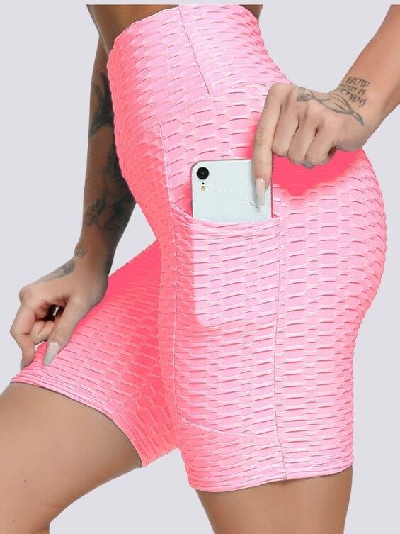 Short Sport Anti Cellulite Push Up Poches Shorts Helanke-Srbija.com sa Rose 