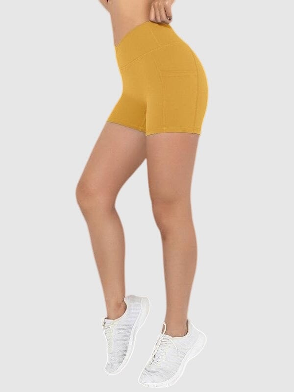 Short Sport Court Poches Shorts Helanke-Srbija.com XS Jaune 