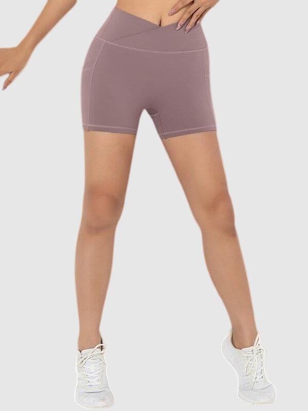 Short Sport Court Poches Shorts Helanke-Srbija.com XS Violet grisé 