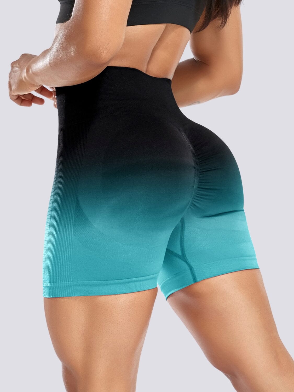 Short Sport Dégradé Push Up Shorts Helanke-Srbija.com sa Bleu 