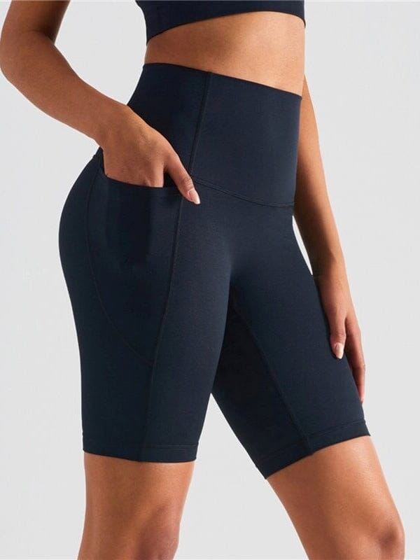 Short Sport Long Poche Shorts Helanke-Srbija.com : Legging Femme | Vêtements de Sport sa Noir 