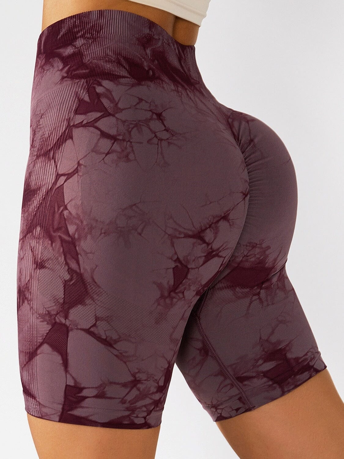 Short Sport Marbré Push Up Shorts Helanke-Srbija.com sa Violet 