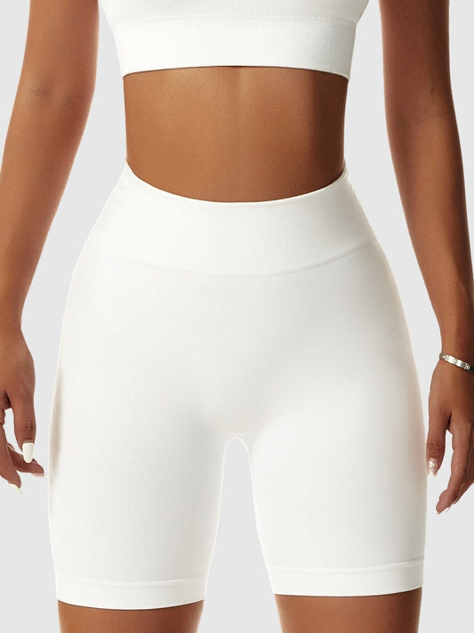 Short Sport Mi-Long Push Up Leggings Helanke-Srbija.com sa Blanc 